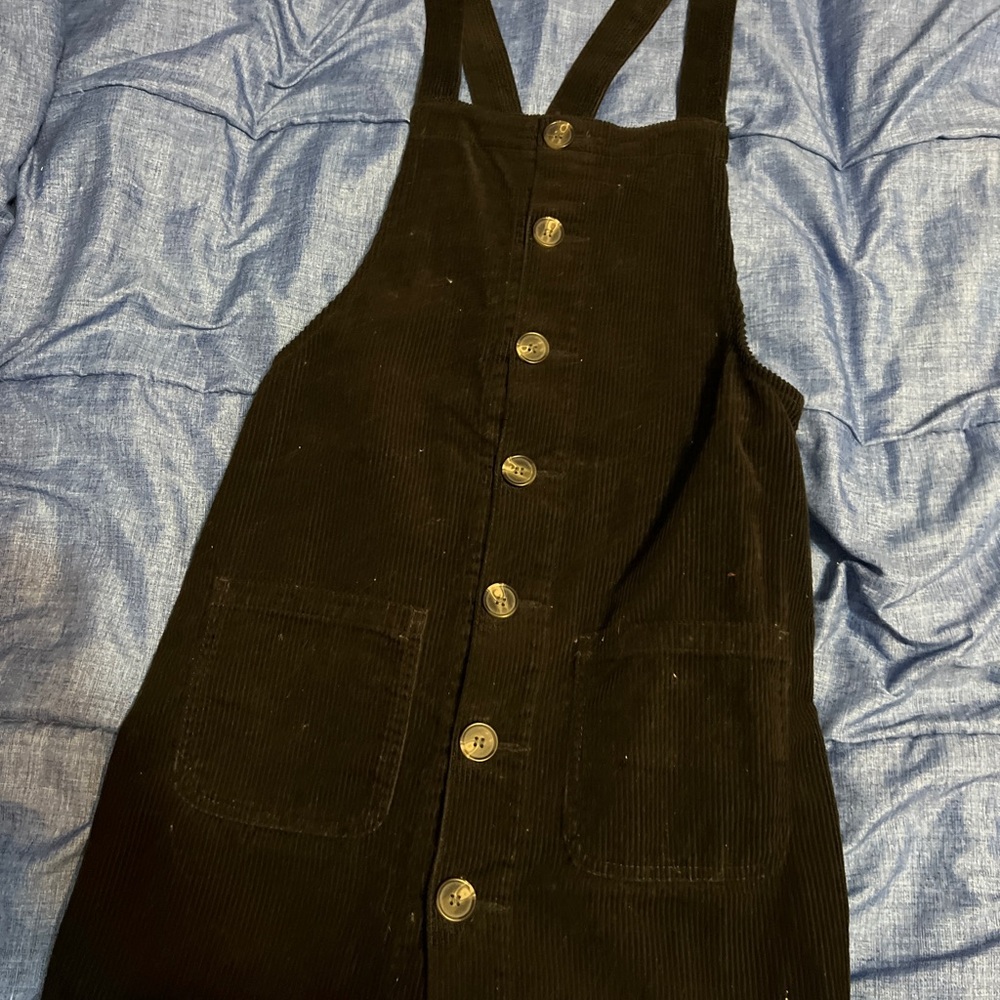 Blue Spice Black Corduroy Garment